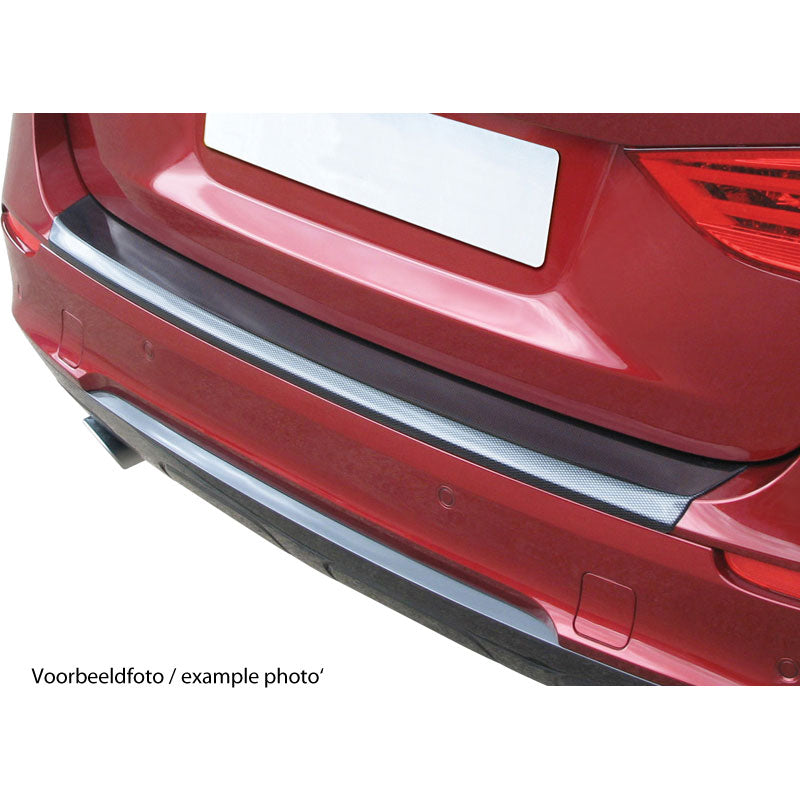 RGM, Bagkofangerbeskytter, ABS plastik, passer til Fiat 500X 2/2015- Carbon Look 'Ribbed'