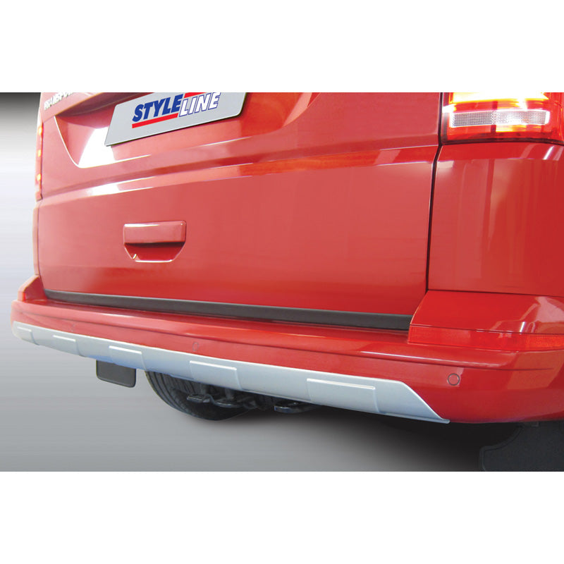 RGM, RGM Rear bumper skirt 'Skid-Plate', passer til Volkswagen Transporter T6 2015-2020 & T6.1 2020- (with tailgate) Silver