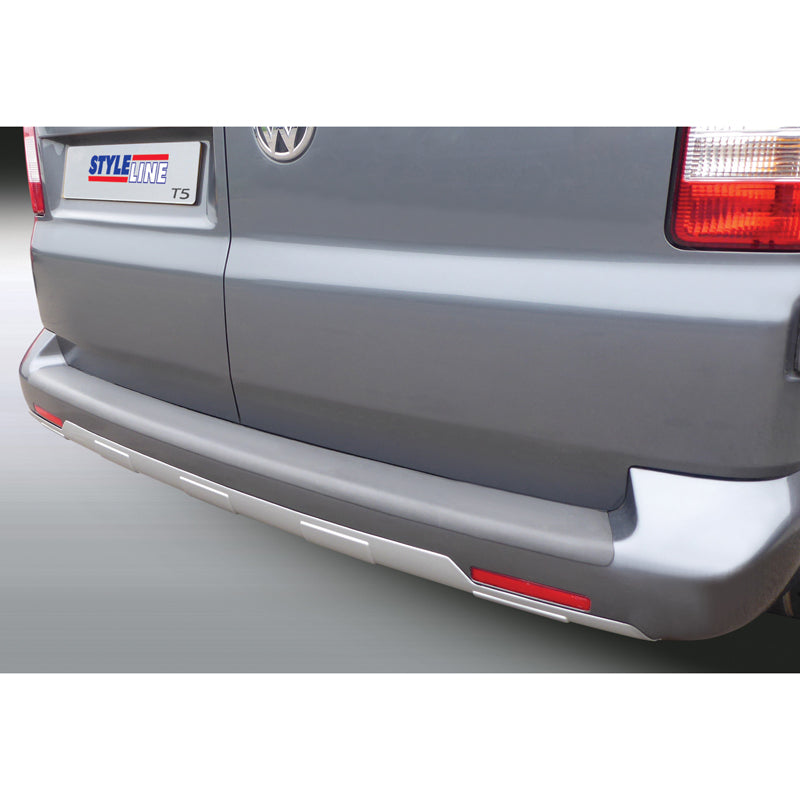 RGM, RGM Rear bumper skirt 'Skid-Plate', passer til Volkswagen Transporter T5 Facelift 2010-2015 Silver (ABS)