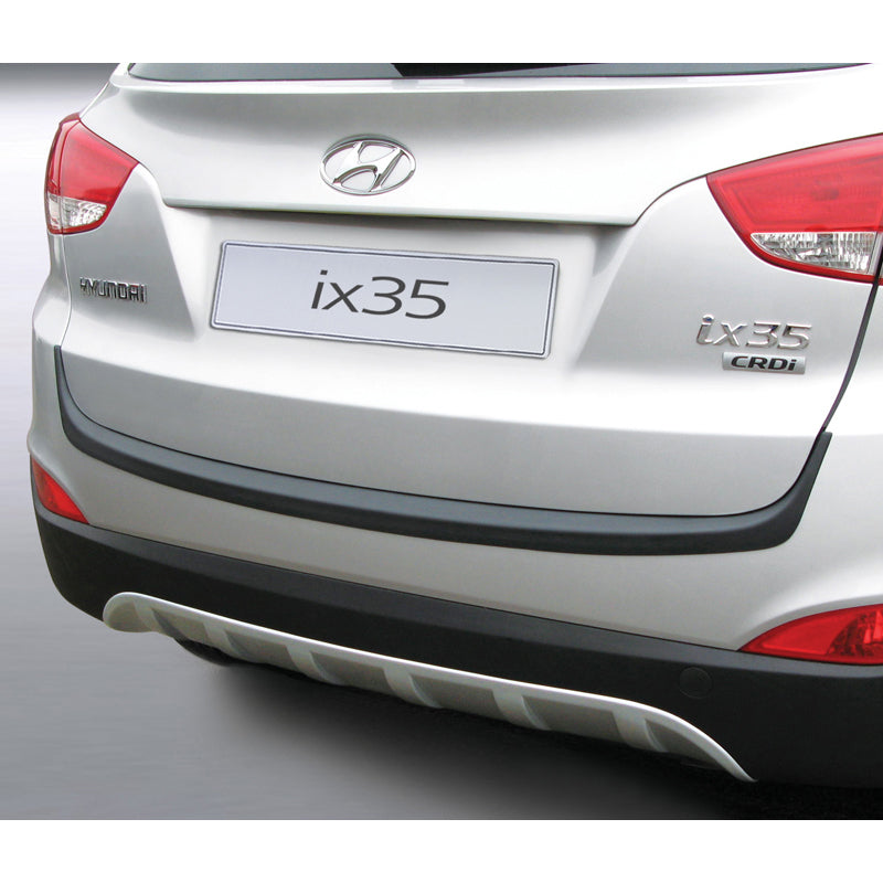 RGM, RGM Rear bumper skirt (Diffusor), passer til Hyundai ix35 3/2010- - silver (ABS)