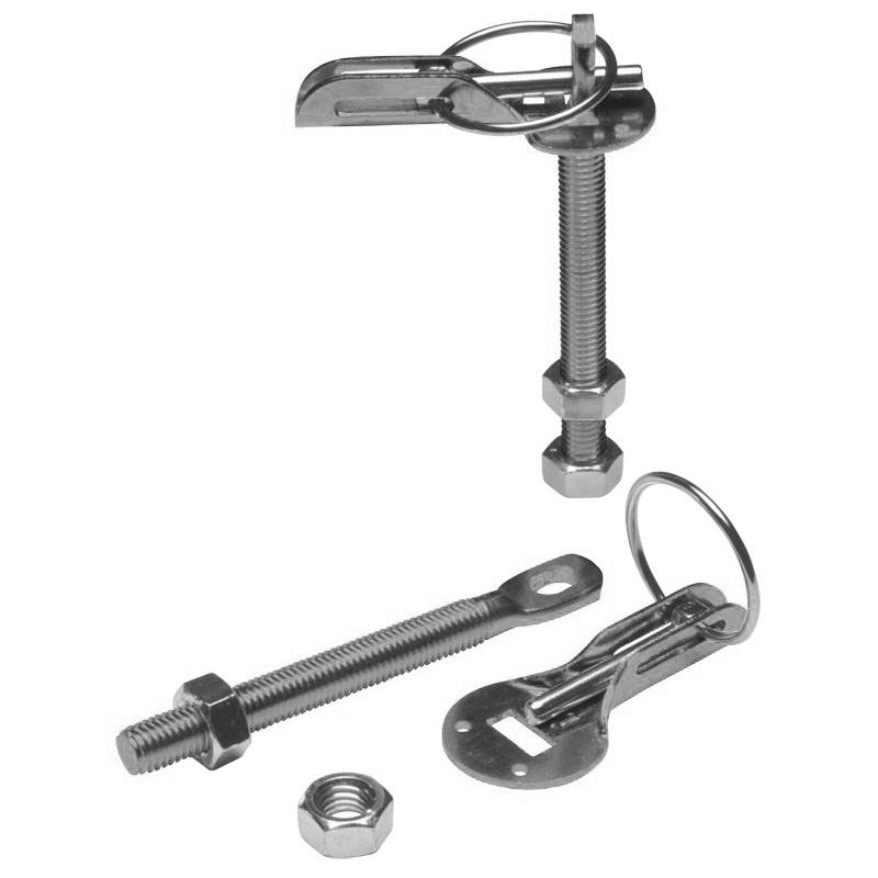 Grayston, Set universal bonnet hooks/pins - rustfritstål