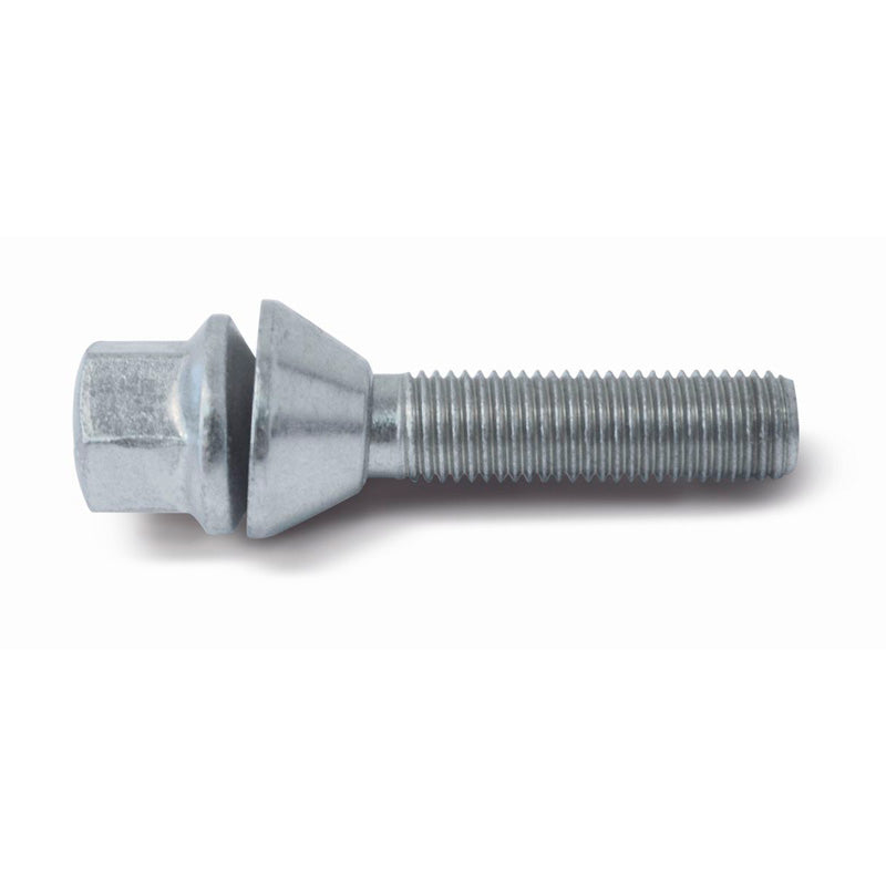 H&R, Wheel bolt Taper-Head with movable cone M12x1.50 - længde 29mm (e.g., passer til Renault, Saab)