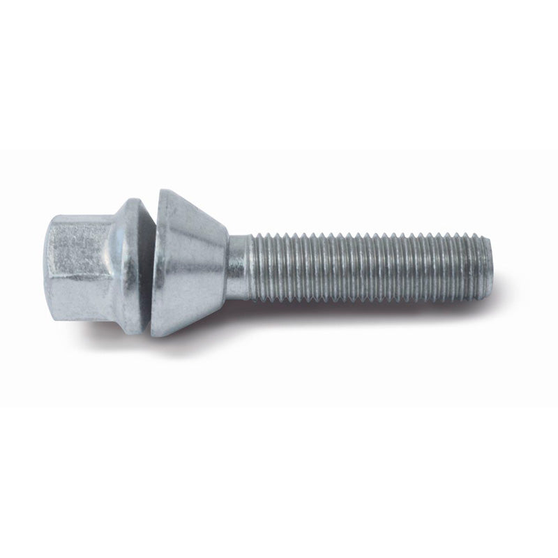 H&R, Wheel bolt Taper-Head with movable cone M12x1.50 - længde 31mm (e.g., passer til Renault, Saab)