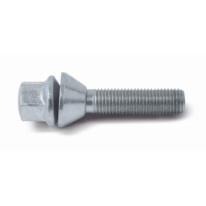 H&R, Wheel bolt Taper-Head with movable cone M12x1.50 - længde 41mm (e.g., passer til Renault, Saab)