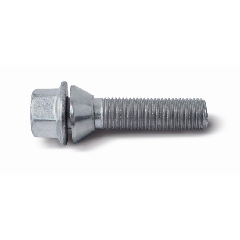 H&R, Wheel bolt Taper-Head with movable cone M14x1.50 - længde 40mm (e.g., passer til BMW, Volvo)