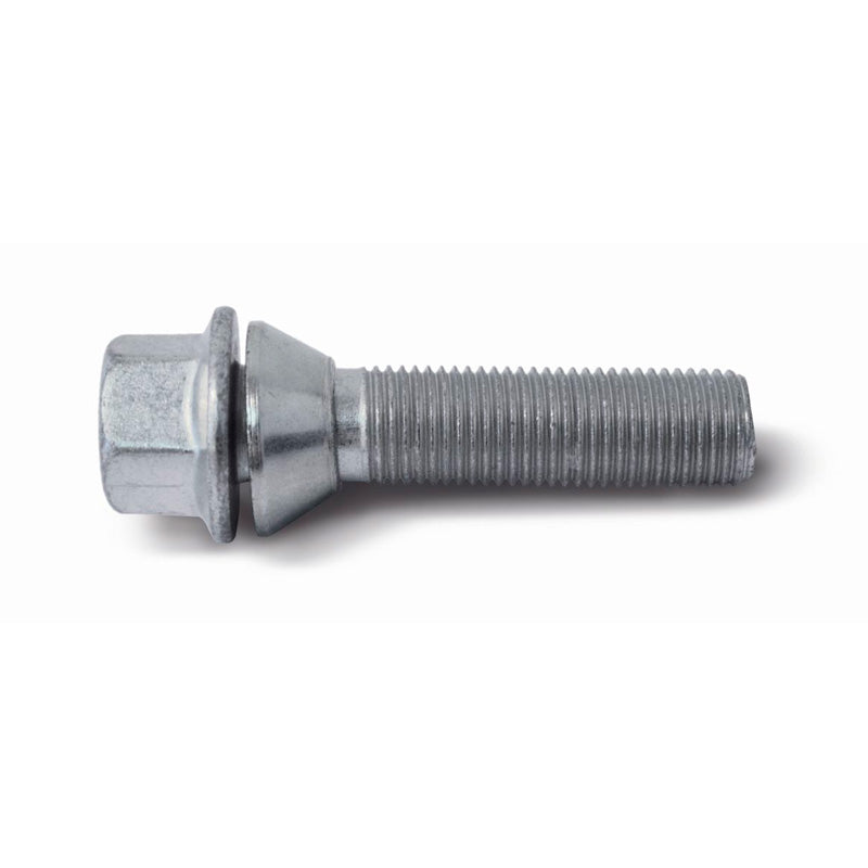 H&R, Wheel bolt Taper-Head with movable cone M14x1.50 - længde 48mm (e.g., passer til BMW, Volvo)