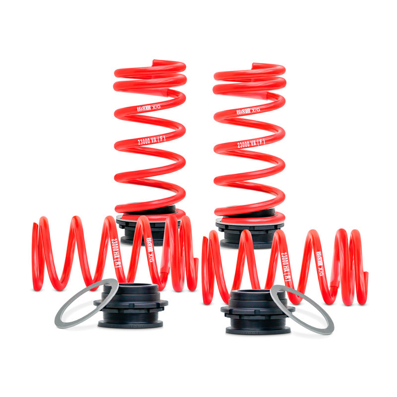 H&R, Height Adjustable Spring System, passer til BMW 5-Series F10 Sedan & 6-Series F06 Gran Coupé 2/4WD 2010- FA30-55/RA25-50mm