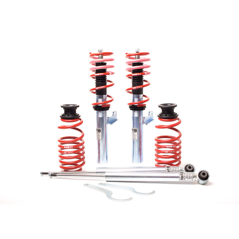 H&R, Monotube Coil Over Kit, passer til Volkswagen Arteon Sedan/Shooting Brake (2WD+4WD) & Arteon R Sedan/Shooting Brake R (4WD) - FA30-40/RA30-50mm from 986kg FA-Load Ø50mm