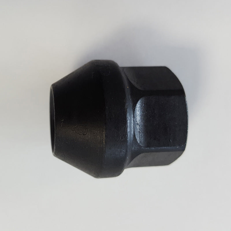 H&R, Wheel nut taper M12x1.50 - længde 25mm - Black