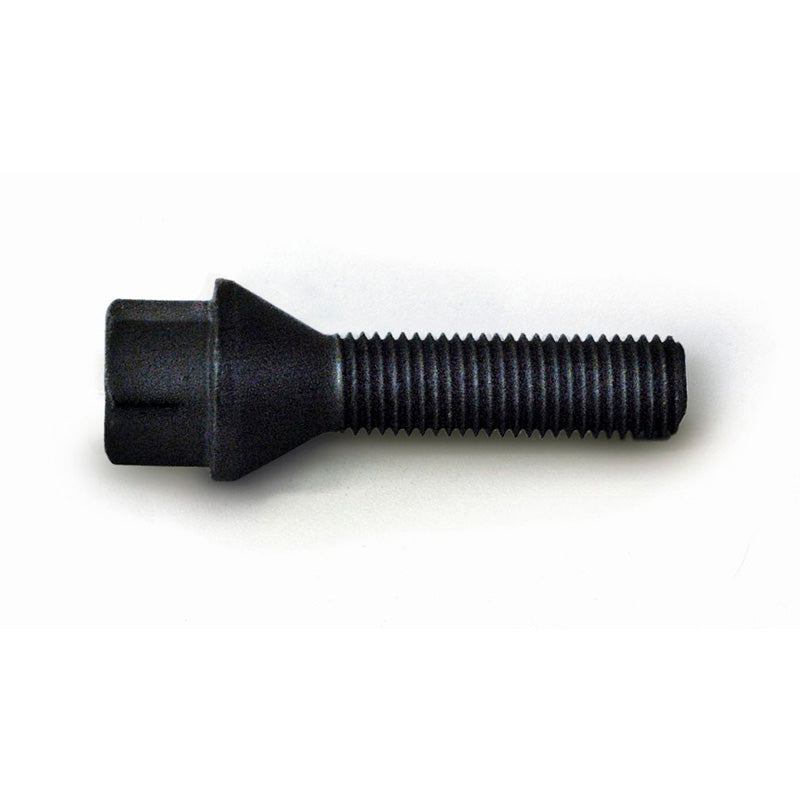 H&R, Wheel bolt Taper-Head M12x1.50 - længde 40mm - Black