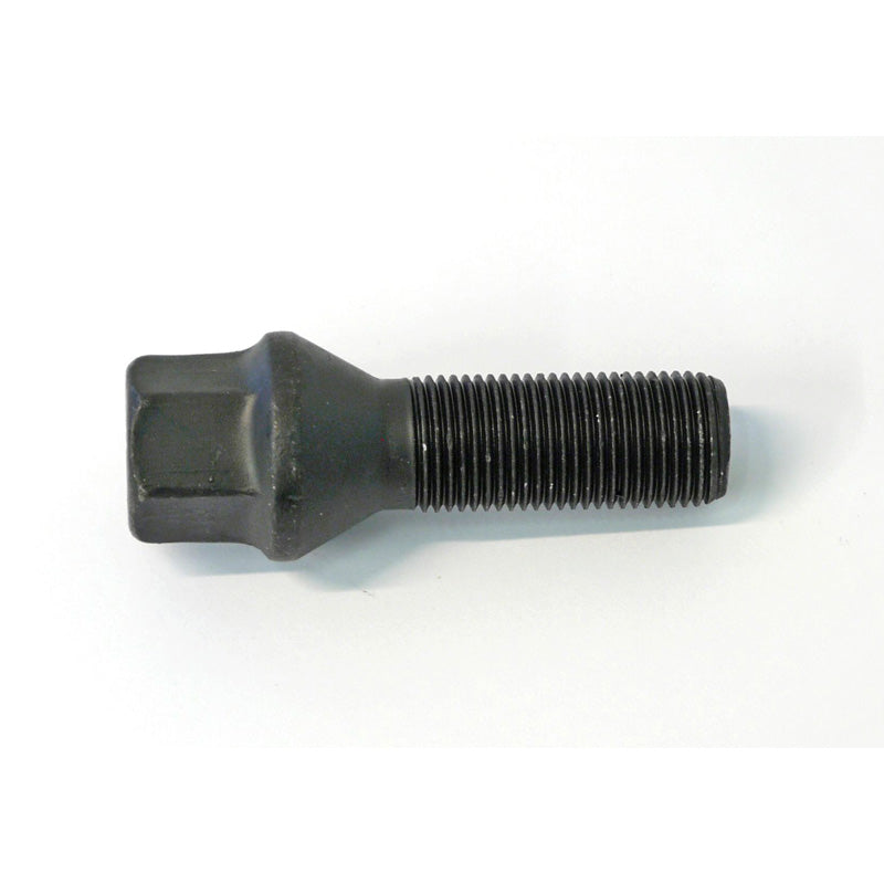 H&R, Wheel bolt Taper-Head M14x1.25 - længde 35mm - Black