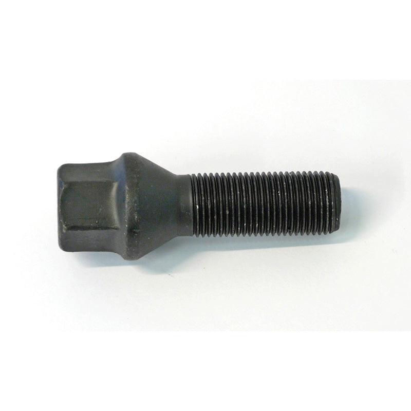 H&R, Wheel bolt Taper-Head M14x1.25 - længde 50mm - Black