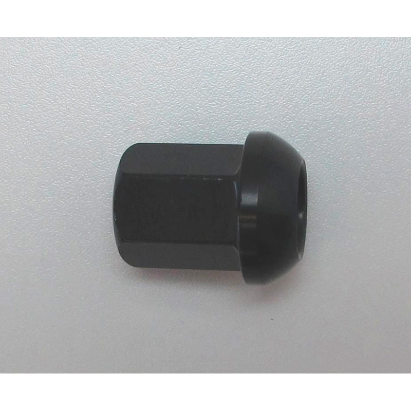 H&R, Wheel nut rounded R14 M14x1.50 - længde 32mm - Black closed