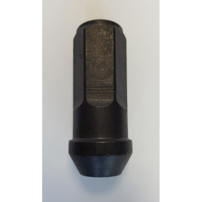 H&R, Wheel nut taper M14x1.50 - længde 56mm - Black closed