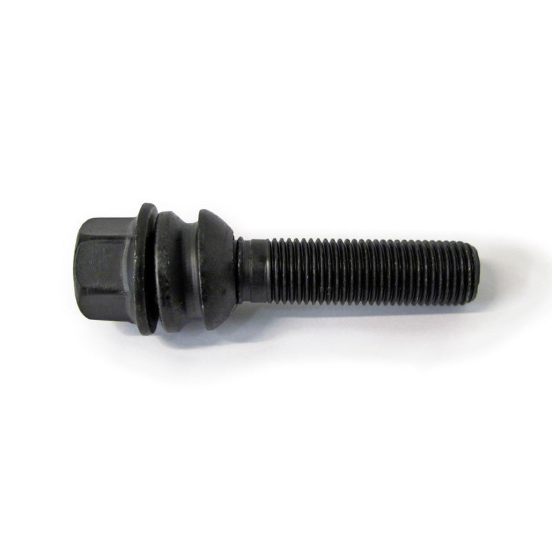 H&R, Wheel bolt Round-Head with movable cone R14 M14x1.50 - længde 26mm - Black