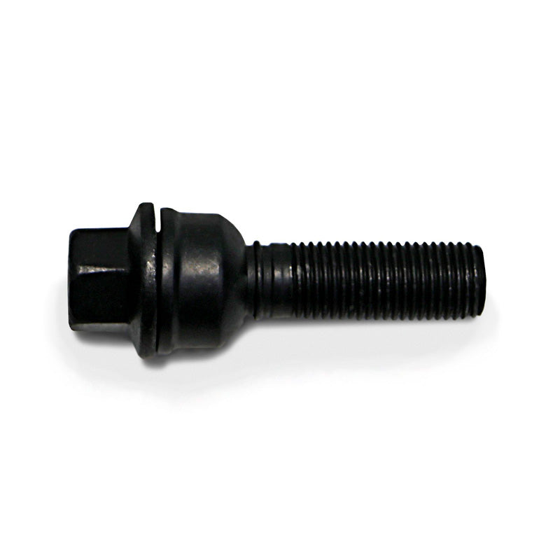 H&R, Wheel bolt Round-Head with movable cone R14 M14x1.50 - længde 38mm - Black (e.g., passer til Audi Q3, Q5)