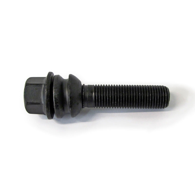 H&R, Wheel bolt Round-Head with movable cone R14 M14x1.50 - længde 54mm - Black