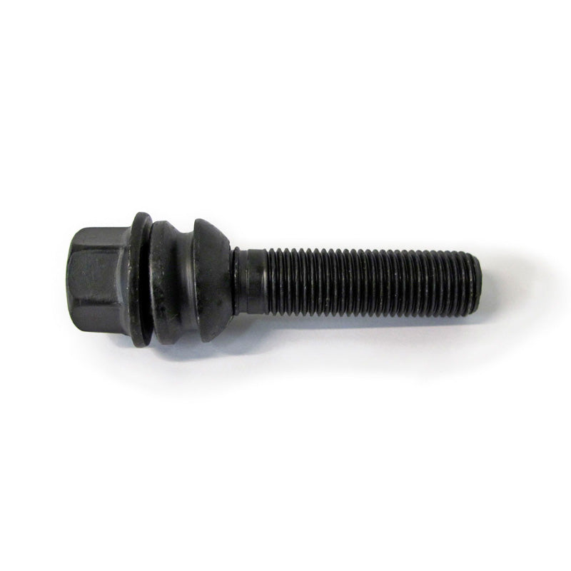 H&R, Wheel bolt Round-Head with movable cone R14 M14x1.50 - længde 56mm - Black