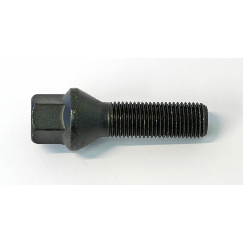 H&amp;R, Hjulbult Taper-Head M14x1,50 - längd 60 mm - Svart