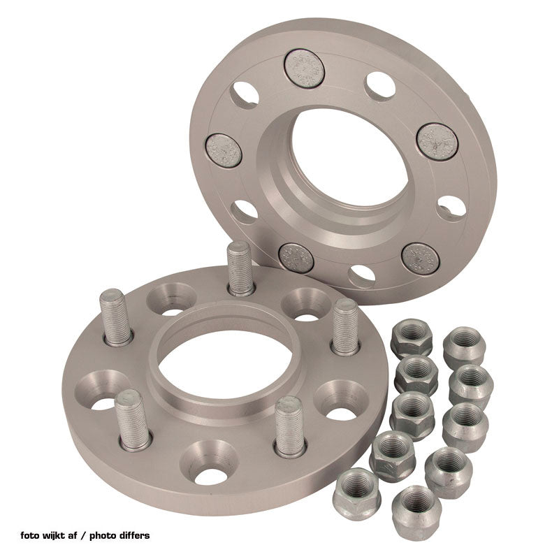 H&amp;R, DRM-System Hjuldistanssats 130mm Per Axel - Hålavstånd 5x130 - Nav 71,6mm - Bultstorlek M14x1,5, passar Porsche