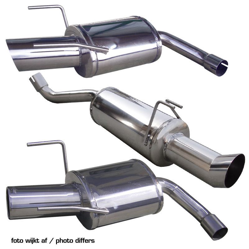 InoXcar, Sportsudstødning, passer til Alfa Romeo 146 1.9 TD (90HP) 1994-2000 80mm