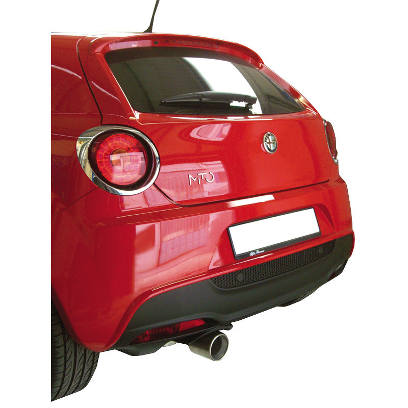 InoXcar, Sportsudstødning, passer til Alfa Romeo Mito 1.4JTS (155HP) 8/2008- 102mm