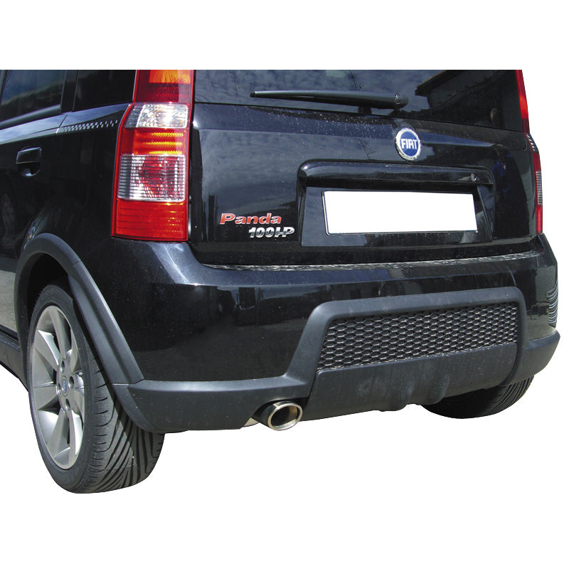 InoXcar, Sportsudstødning, passer til Fiat Panda 1.4 16v (100HP) 2007- 120x80mm