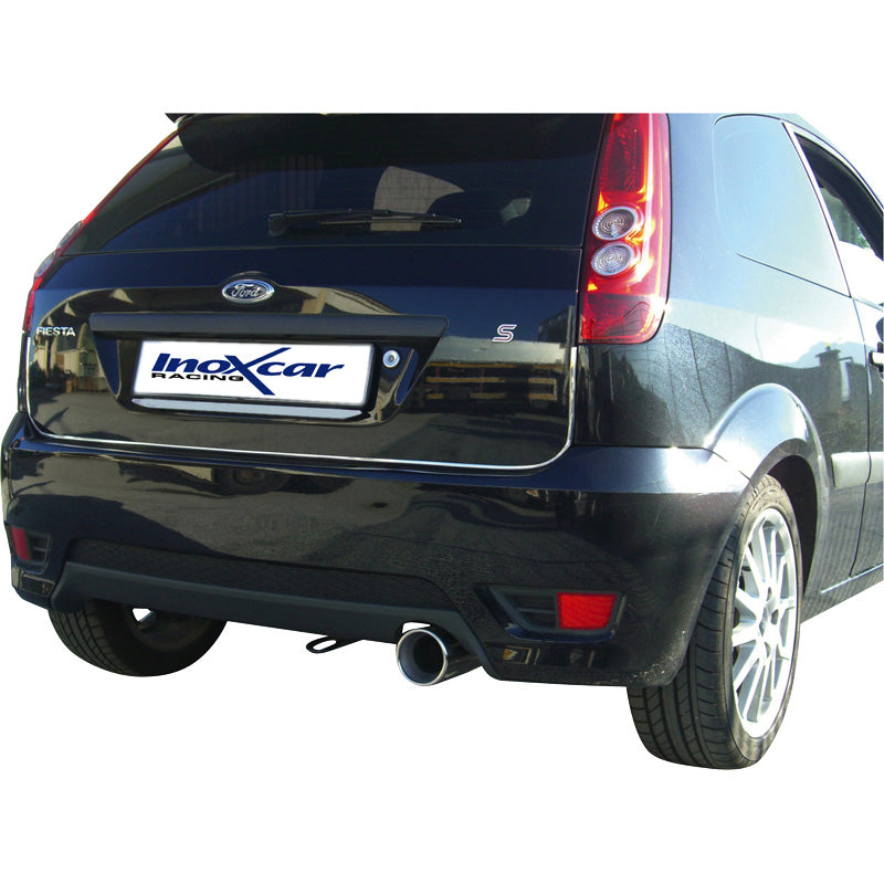 InoXcar, Sportsudstødning, passer til Ford Fiesta 1.6 TDCi (90HP) 2002- 102mm