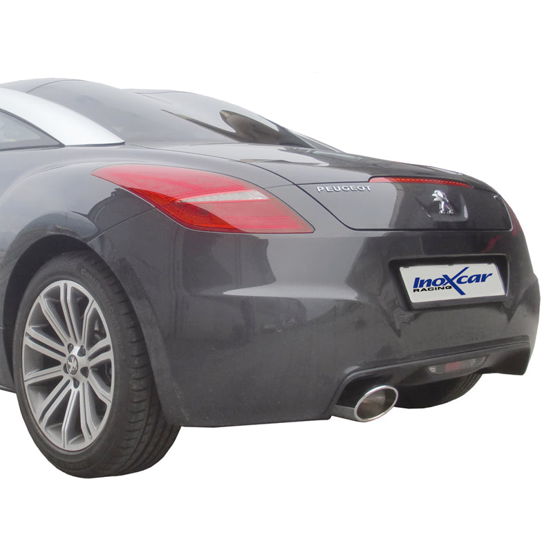 InoXcar, Sportsudstødning, passer til Peugeot RCZ 1.6THP (156HP) 2010- 150x105 Oblique