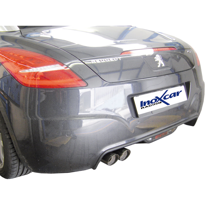 InoXcar, Sportsudstødning, passer til Peugeot RCZ 1.6THP (156HP) 2010- 2x80mm Racing