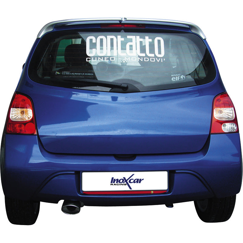 InoXcar, Sportsudstødning, passer til Renault Twingo GT 1.2T (100HP) 2007- 120x80mm