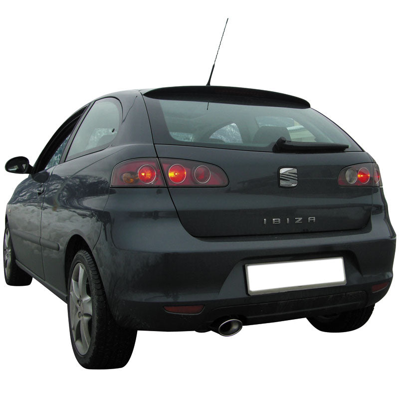 InoXcar, Sportsudstødning, passer til Seat Ibiza 6L 1.4 TDi (75HP) 2002- 120x80mm