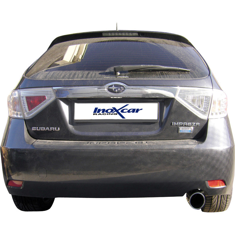 InoXcar, Sportsudstødning, passer til Subaru Impreza 2.0D (150HP) 2009- 102mm