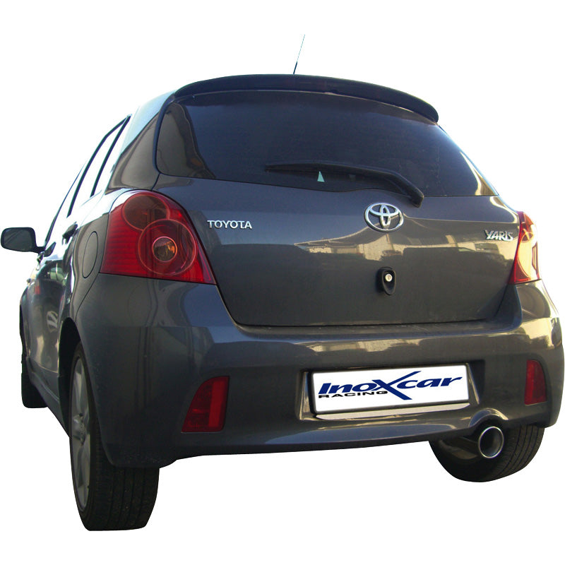 InoXcar, Sportavgassystem, passar Toyota Yaris II 1.8TS (133HP) 2006- 102mm