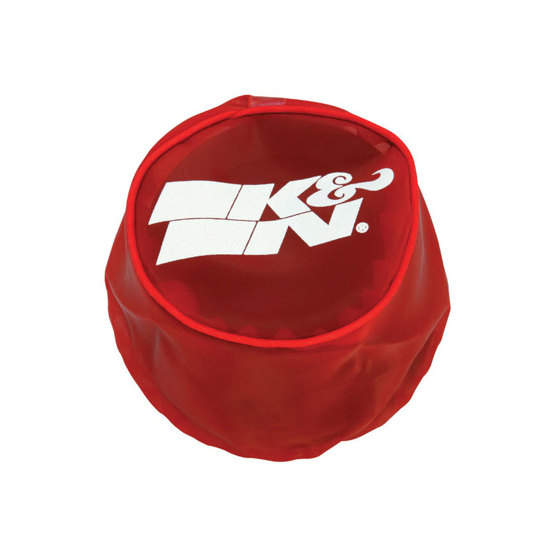 K&N, PreCharger Filter Wrap - Rød - 114-89 x 64mm