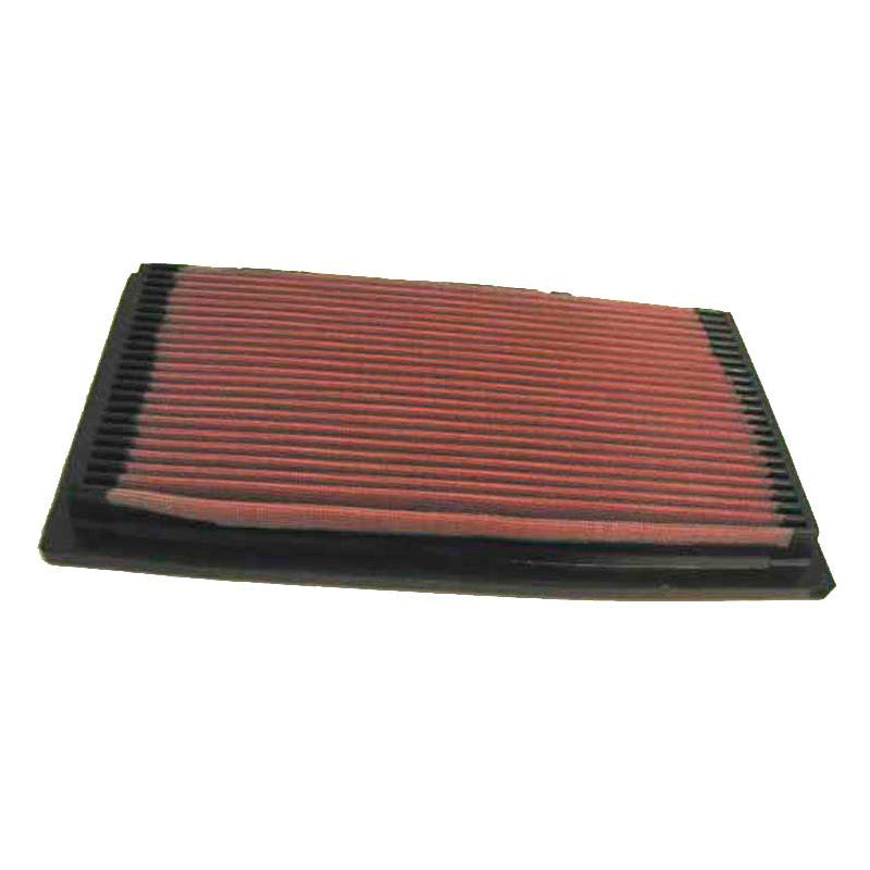 K&N Panelfilter, passer til Audi 80, 90, 100, 200 / Volkswagen Corrado, Golf, Jetta, Passat, Santana 1987-1991 (33-2029)