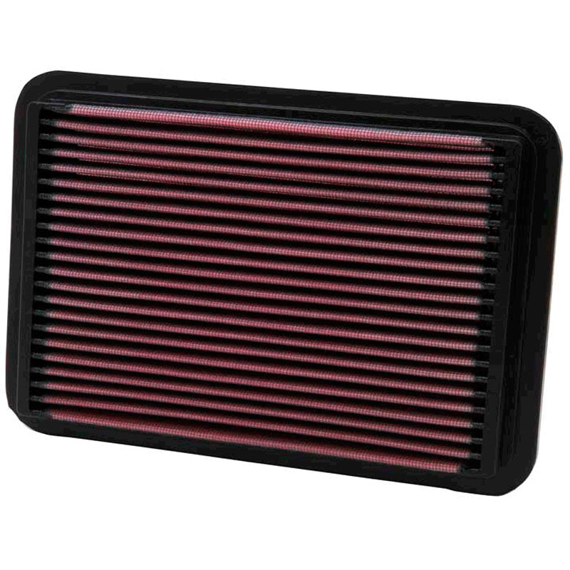 K&N Panelfilter, passer til Isuzu Impulse, Stylus / Mazda 626, 929 /Mitsubishi Lancer, ASX, Outlander / Toyota 4Runner, Hi-Lux, Pickup, Previa, Tacoma, VW Taro (33-2050-1)