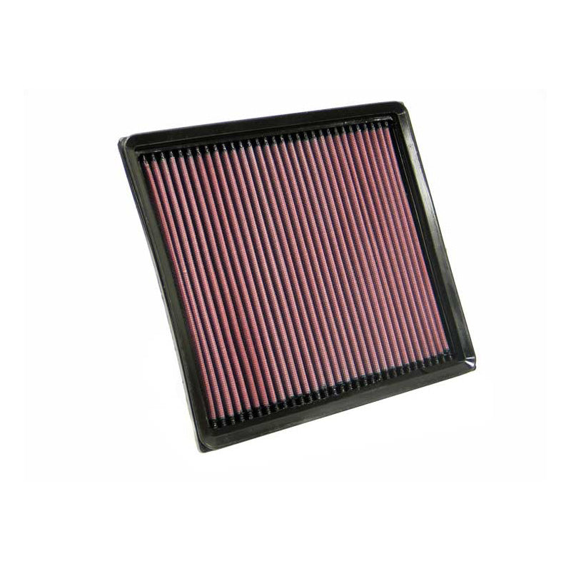 K&N Panelfilter, passer til Chevrolet Impala 3.5, 3.9, 5.3 2006-2011, Malibu 3.5 2010, Monte Carlo 3.5, 3.9, 5.3 2006-2007 / Pontiac Grand Prix 5.3 2006-2008 (33-2334)