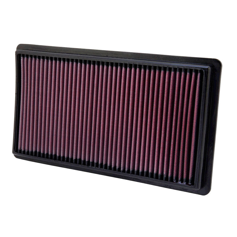 K&N Panelfilter, passer til Ford Edge 2007-2014, Explorer 2011-, Flex 2009-, Fusion 2010-2012, Taurus 2008-2016, Lincoln MKZ MKX 2007-2012, Mazda 6 2009-2013, Mazda CX-9 2007-2015 (33-2395)