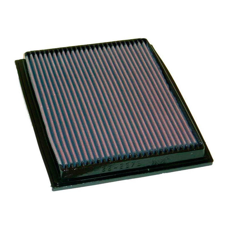 K&N Panelfilter, passer til Opel Senator B 1987-1991 / BMW 530, 540, 730, 740 1992-2001 / BMW 840 1993-1999 / VW Santana 2.3 1997 (33-2675)