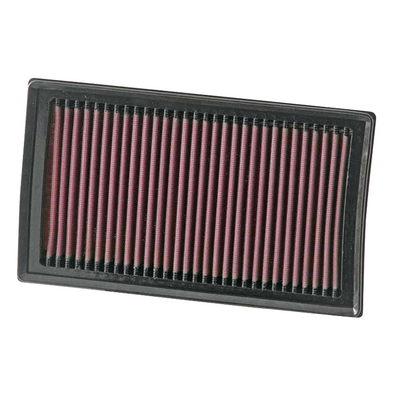 K&N Panelfilter, passer til Nissan Evalia 1.5D, Juke 1.5D, Micra 1.5D, Note 1.5D, NV200 1.5D / Renault Clio 1.2, 1.4, 1.5D, 1.6, 2.0, Modus 1.5D, 1.6 2005-2013 (33-2927)