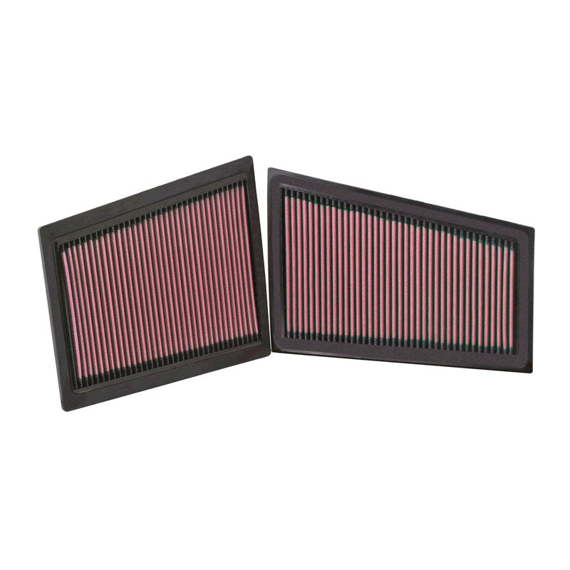 K&N Panelfilter, passer til Mercedes C-Class W203 / CLS / E W211 / G / GL / ML / R / S CDi (set of 2) (33-2940)