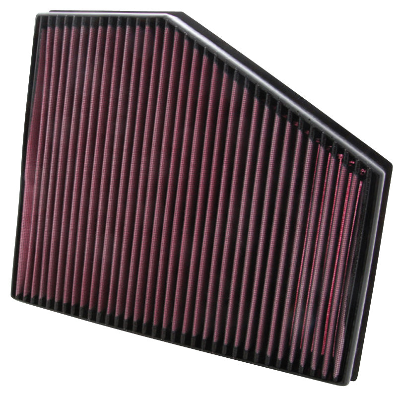 K&N Panelfilter, passer til BMW 5-Series E60 535D 3.0 2004-2011 / 520D 2.0 2007-2010 / BMW 6 635D 3.0 2007-2011 (33-2943)