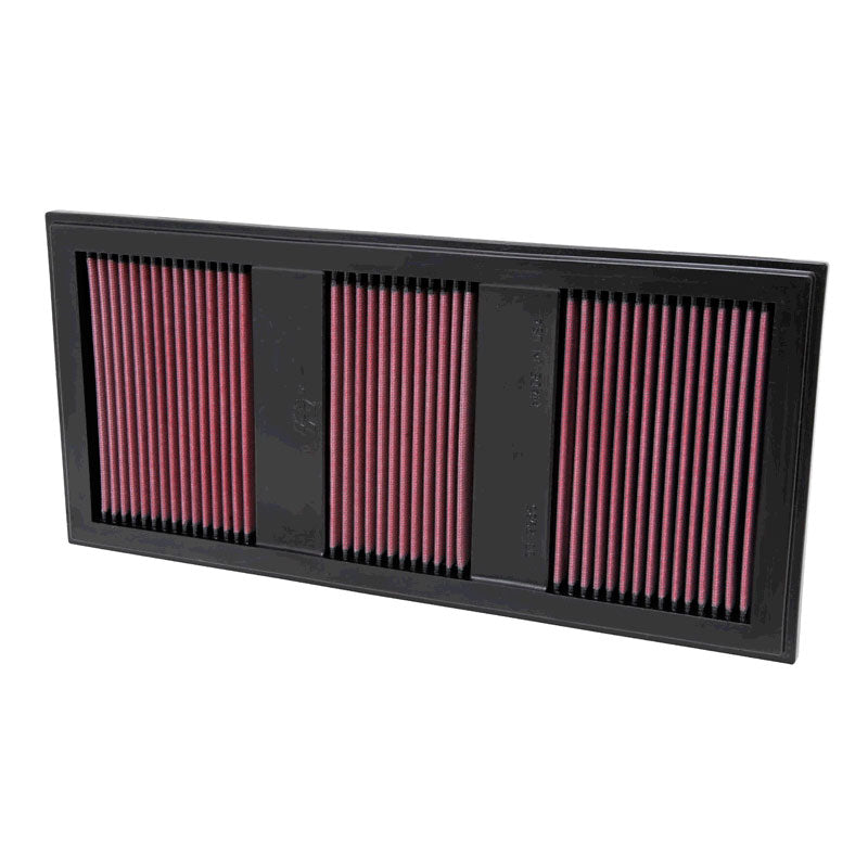 K&N Panelfilter, passer til Mercedes Benz C300, C350, CLS, E300, E350, E400, GLK350, ML350, R350, S350 2011-2013, S400 Hybrid 2014-, SL350 2011-2014, SLK350 2011-2016 (33-2985)