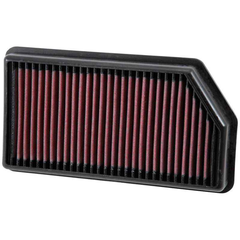 K&N Panelfilter, passer til Hyundai I30 1.4 2012-2014, 1.6D 3/2012-, 1.6 Turbo 2015-2016 / Kia Ceed 1.6D, 1.6 Turbo 2012- , Kia Forte Koup 1.6 2014-2015, Forte5 1.6 2014-2105 (33-3008)