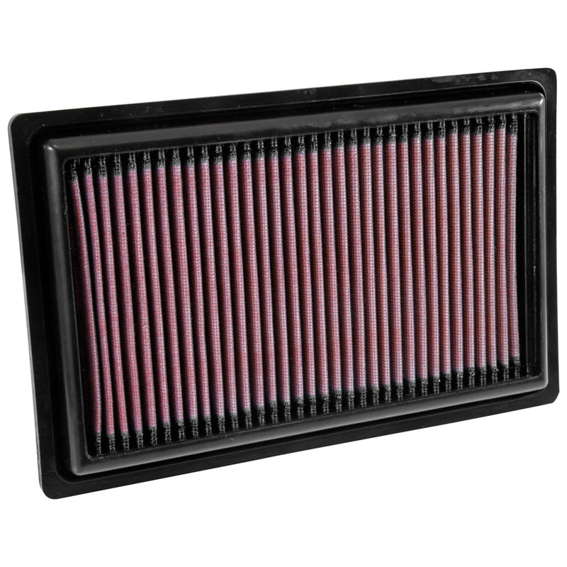 K&N Panelfilter, passer til Mercedes C-Class W205 C160-C350 Hybrid / E-Class W212 E200/E250 / SLK300 / GLC 300 / E-Class W213 E300 (33-3034)