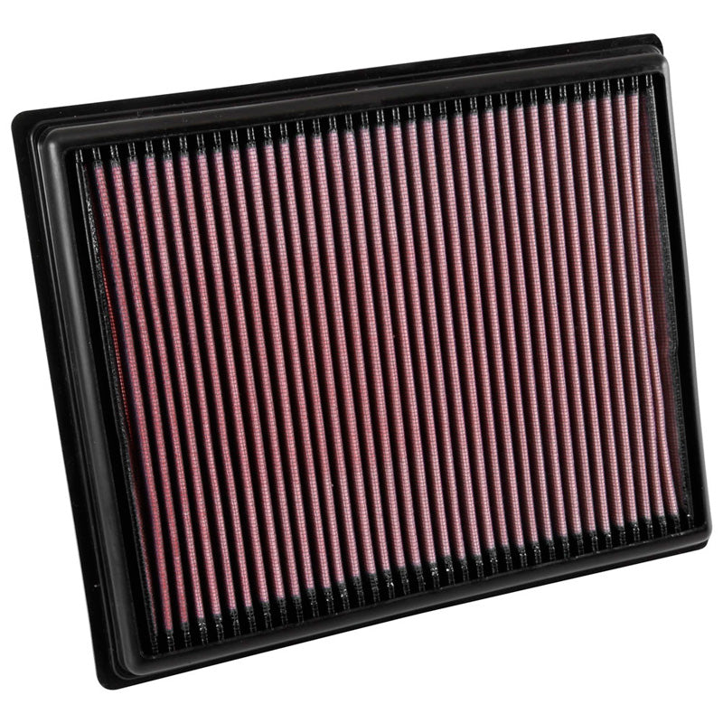 K&N Panelfilter, passer til Audi A1 1.6D 115PS, Audi S1 2.0, Seat Ibiza 1.8, Toledo 1.6D, Skoda Rapid 1.6 incl TDi, VW Polo 1.8 2014- (33-3035)