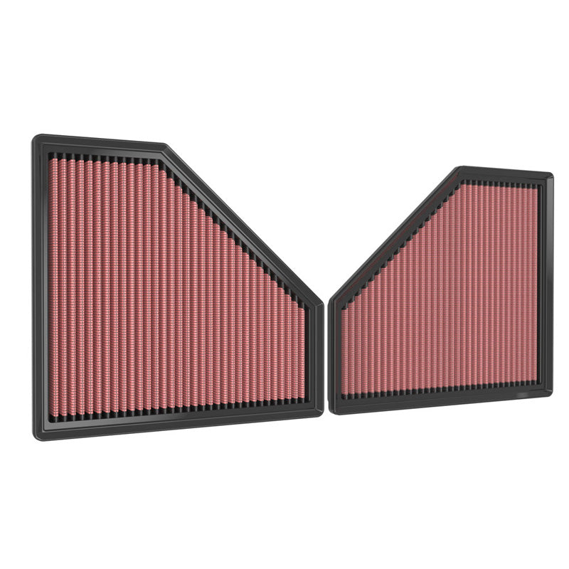 K&N Panelfilter, passer til BMW M3 (G80) & M4 (G82) 2020- (set of 2 pieces) (33-3171)