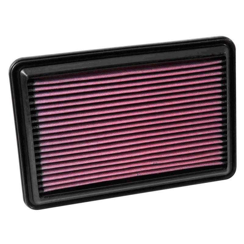 K&N Panelfilter, passer til Nissan Rogue 2.5 / Qashqai 1.2, 1.5D, 1.6, 1.6D / X-Trail 1.6D, 2.5 Aus 2014- / Renault Kadjar 1.2, 1.5D, 1.6D 2015- / Koleos II 2.0D 2020- (33-5016)