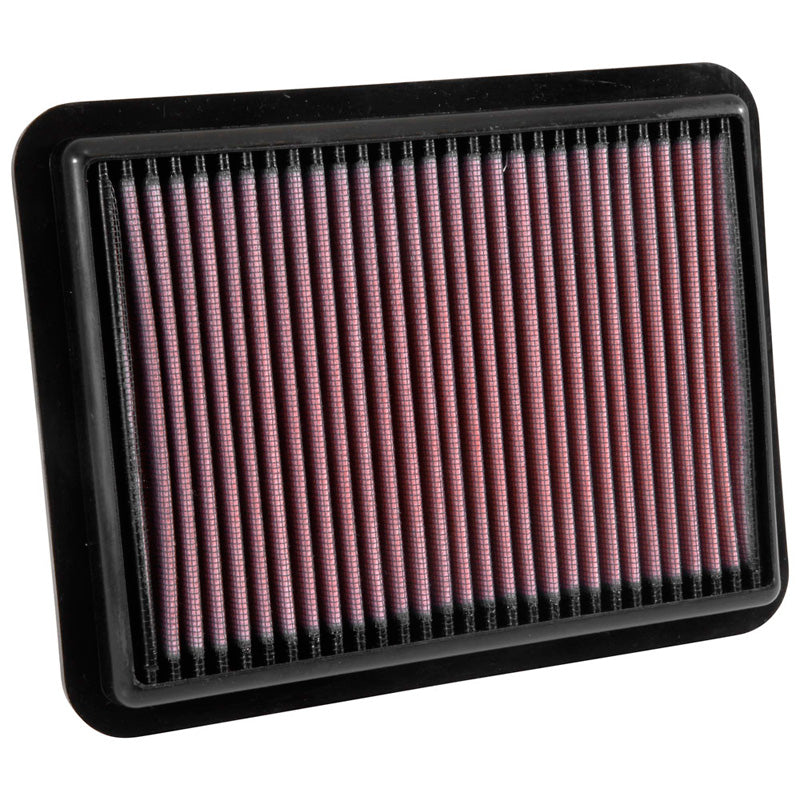 K&N Panelfilter, passer til Mazda 2 1.5D 2015 / Mazda 3 1.5 2013-, 1.5D 2015- / CX-3 1.5D 2015- / Toyota Yaris iA 1.5 2017- (33-5038)